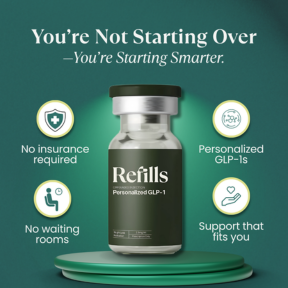 A doctor consulting with a patient online